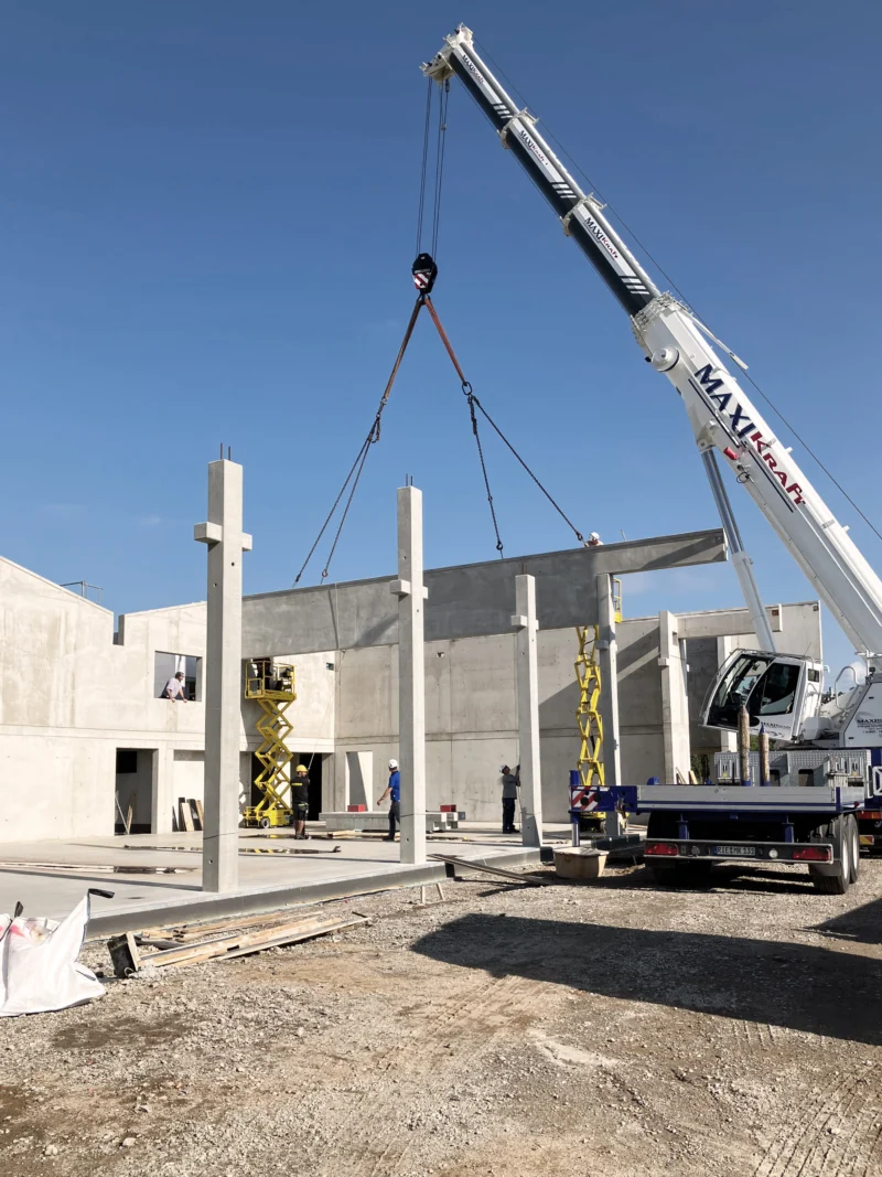 FWR Baustellenfoto Rohbau