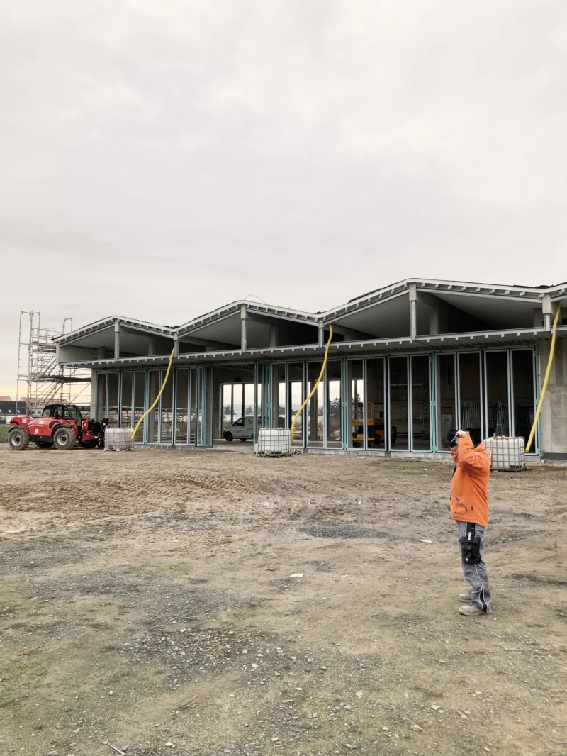 FWR Baustellenfoto Suedfassade